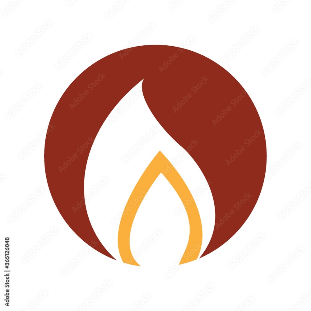 Naklejka premium fire