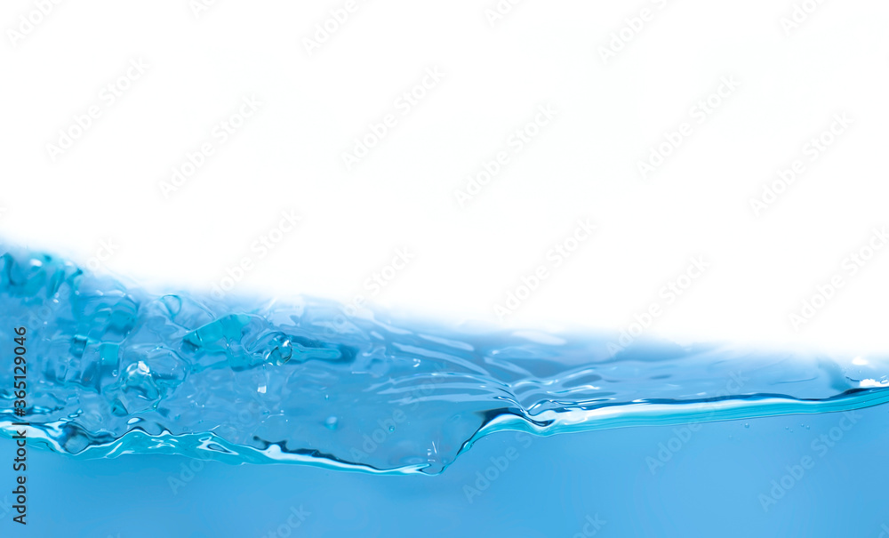 Splashing water bubbles, waves and drops isolated white background. Splashing water bubbles, waves and drops isolated white background.