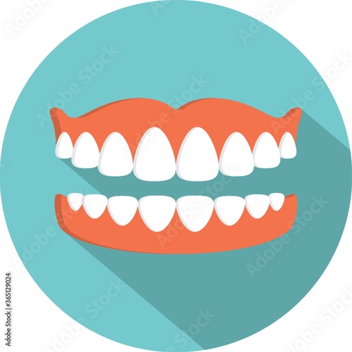mouth with teeth