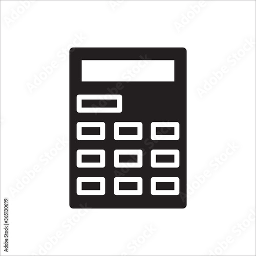 Calculator icon vector