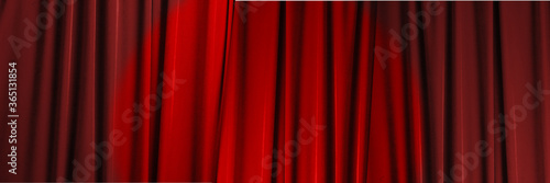 赤のステージ幕の背景