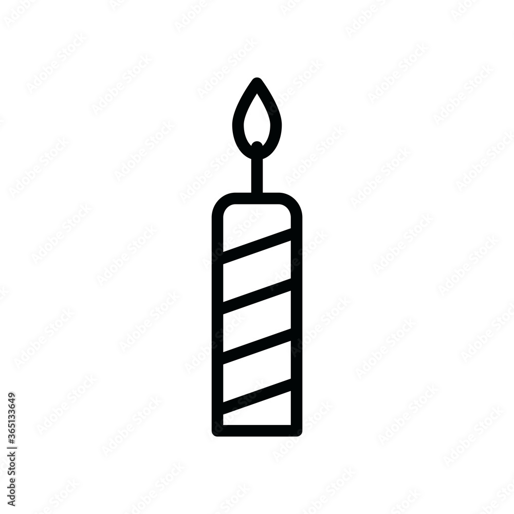 Birthday cake icon vector logo design template Birthday cake icon vector logo design template