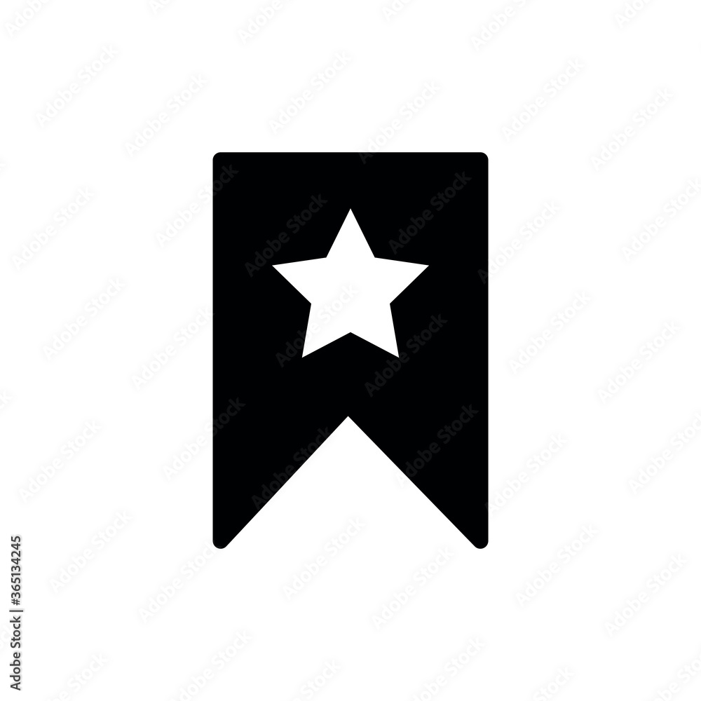 Bookmark icon vector logo template flat style Bookmark icon vector logo template flat style