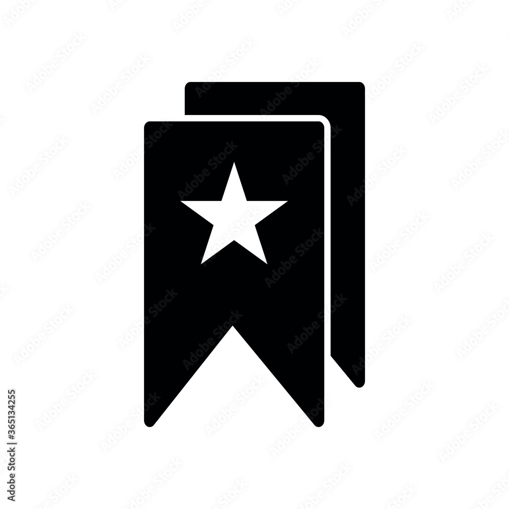 Bookmark icon vector logo template flat style Bookmark icon vector logo template flat style