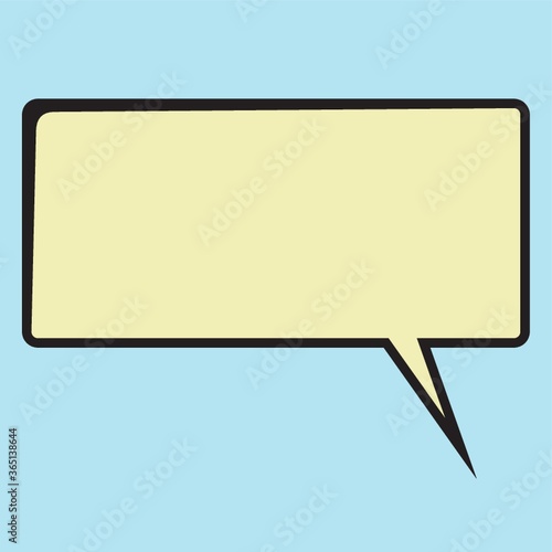 speech bubble
