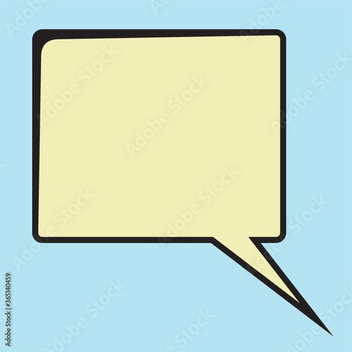 speech bubble