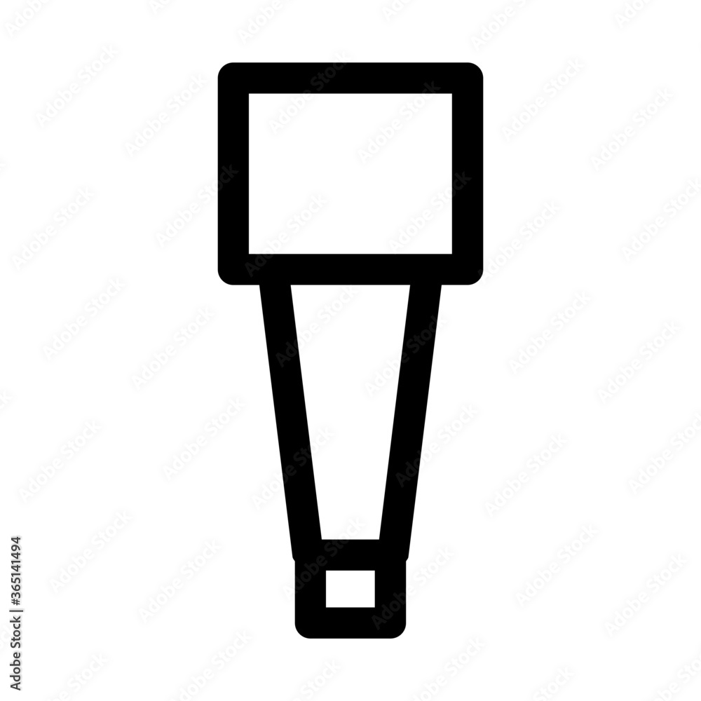 Microphone icon in vector Microphone icon in vector