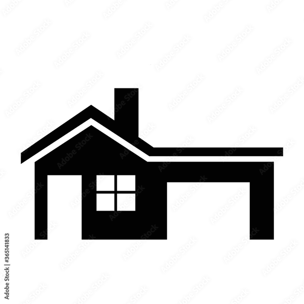 silhouette of home silhouette of home