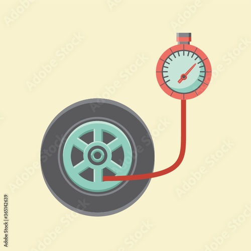 tyre pressure gauge
