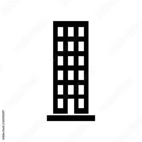 silhouette of building