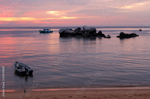 Sunset view at the Tioman Island
