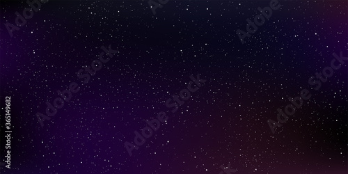 Abstract space background, Star and stardust in deep universe, Vector illustration.