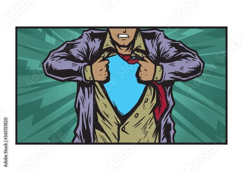 undercover superhero