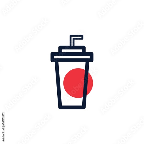coke in takeaway cup