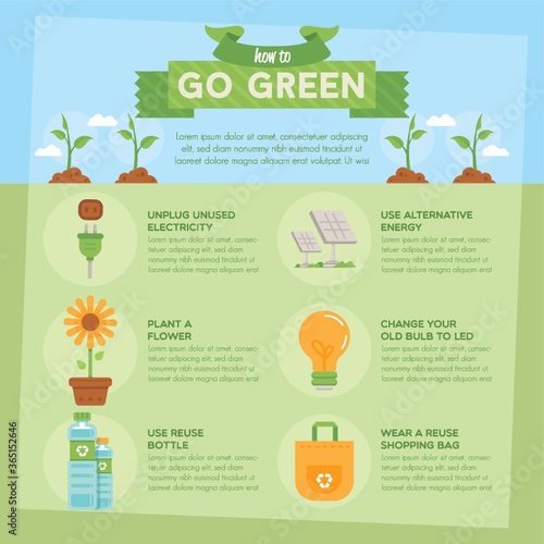 go green infographic