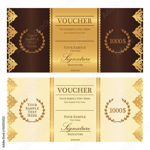 voucher template