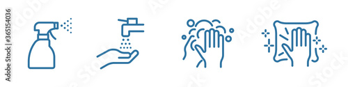 Coronavirus vector icon