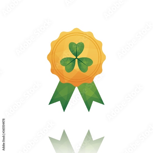 st patrick's day badge