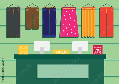 store counter