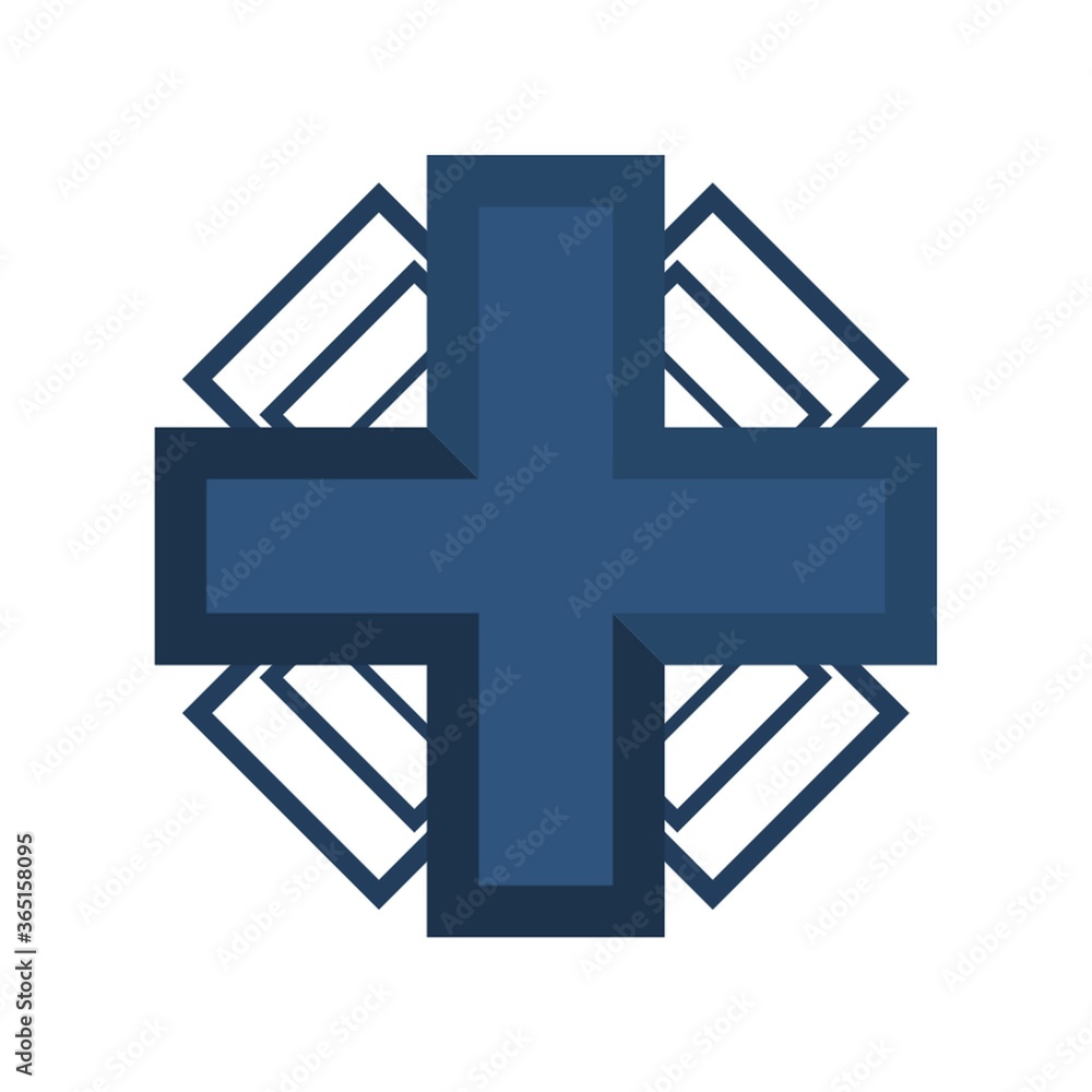 Obraz premium medical cross