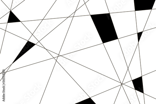 intersection of lines. abstract geometric pattern.