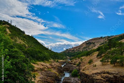 Mountain Landscape With Blue Sky