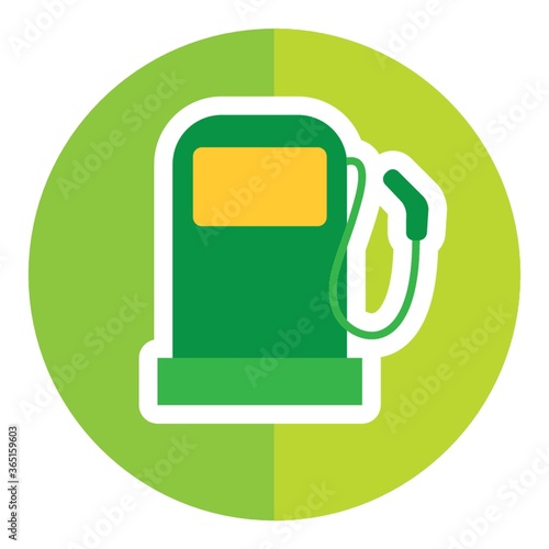 gas pump sign