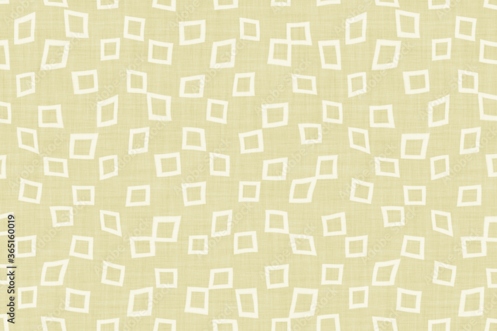 Textile fashion print. Linen fabric texture with geometric pattern. Cotton fabric background illustration Textile fashion print. Linen fabric texture with geometric pattern. Cotton fabric background illustration