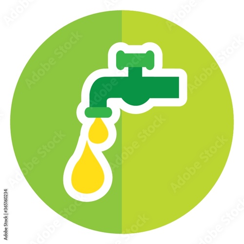 water tap with droplets