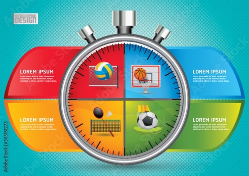 infographic of sports