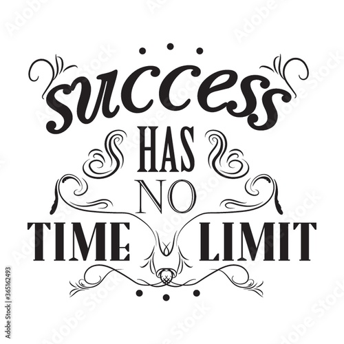 success has no time limit poster