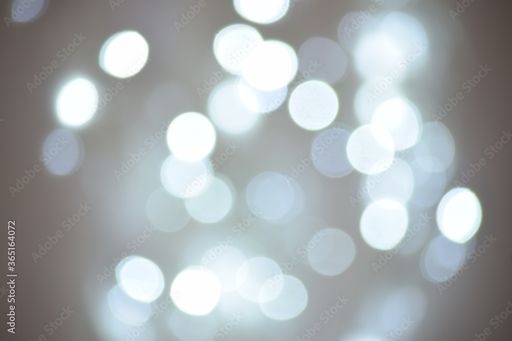 Obraz premium Blurred images from the lamp in the bedroom