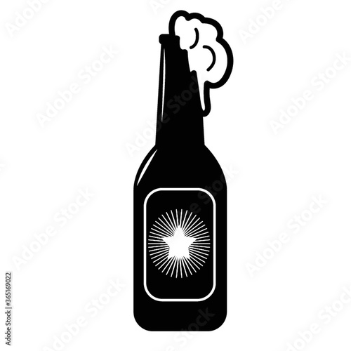 a bottle of beer