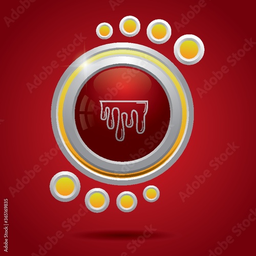 dripping blood
