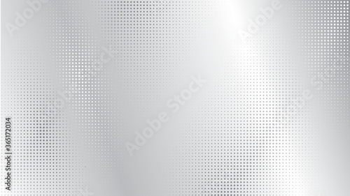 abstract metal background with dots and light