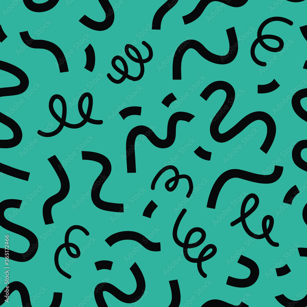 Vector seamless background pattern with cut out abstract shapes Vector seamless background pattern with cut out abstract shapes