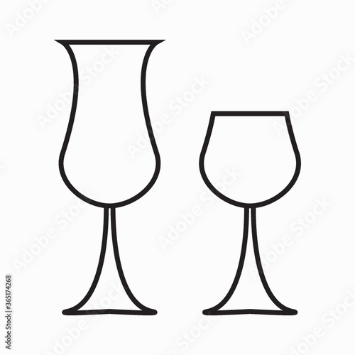 wine glasses