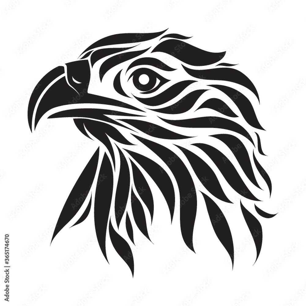 Obraz premium eagle tattoo