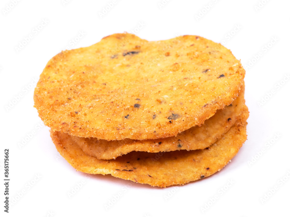 Heap of round nachos Heap of round nachos