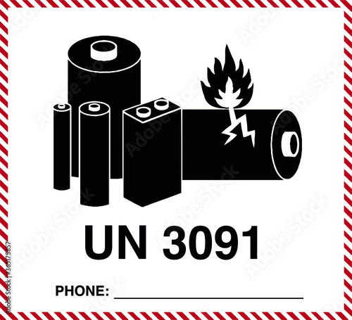 UN 3091 - Lithium Battery 