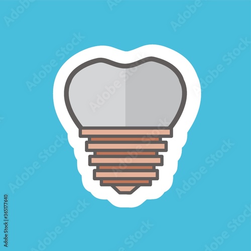 tooth implantation