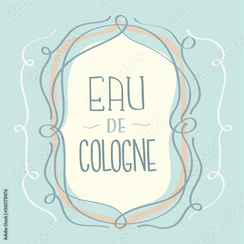 eau de cologne label