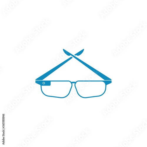 a pair of glasses