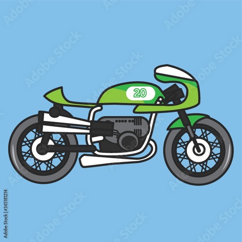 sports motorbike