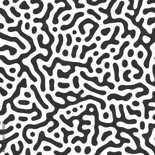 Turing abstract pattern sketch raster illustration