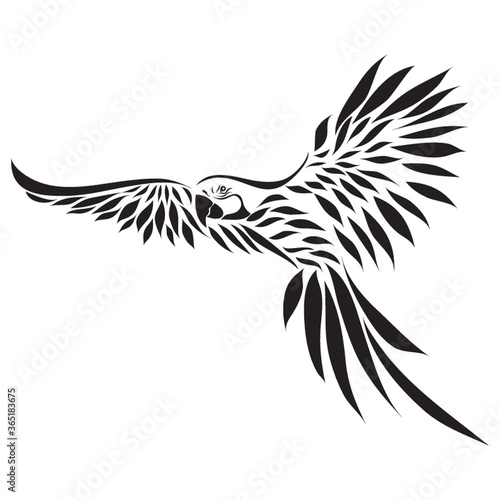 parrot tattoo