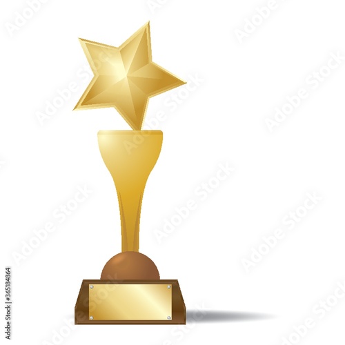 gold star trophy