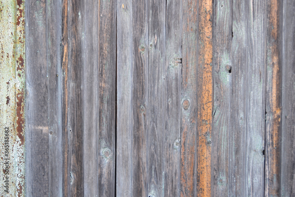 Naklejka premium old wooden wall texture, background
