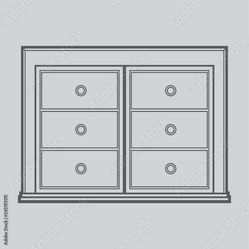 drawer cabinet