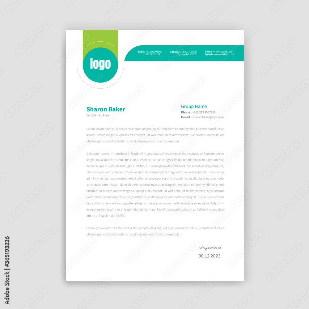 Unique style letter head templates for your Business. Unique style letter head templates for your Business.